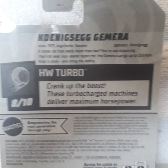 Koenigsegg Gemera sealed in package - Picture 5 of 6